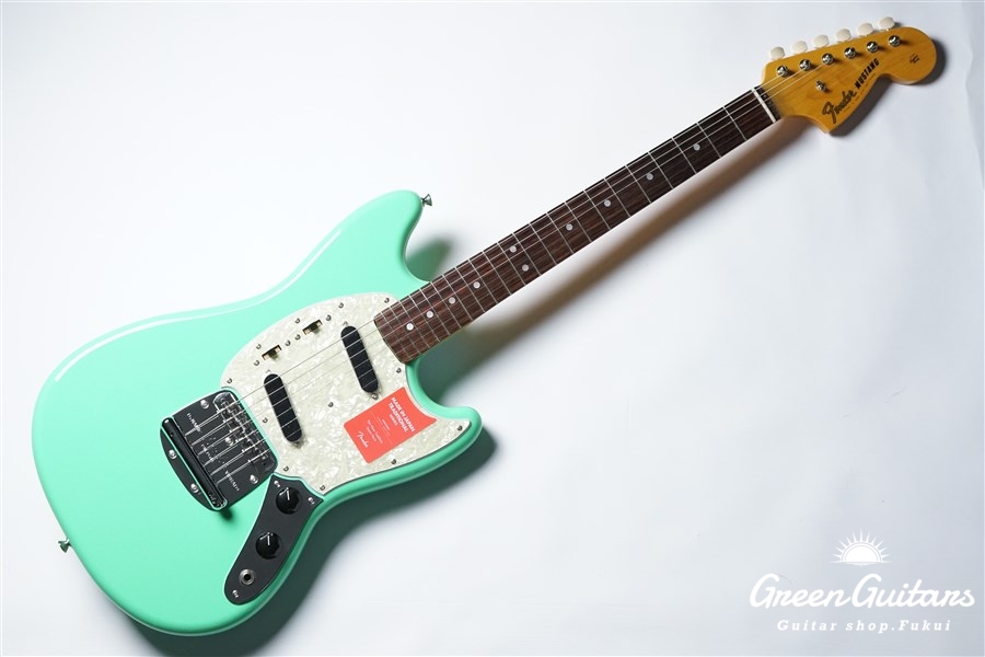 Fender Made in Japan Traditional '60s Mustang - Surf Green | Green 